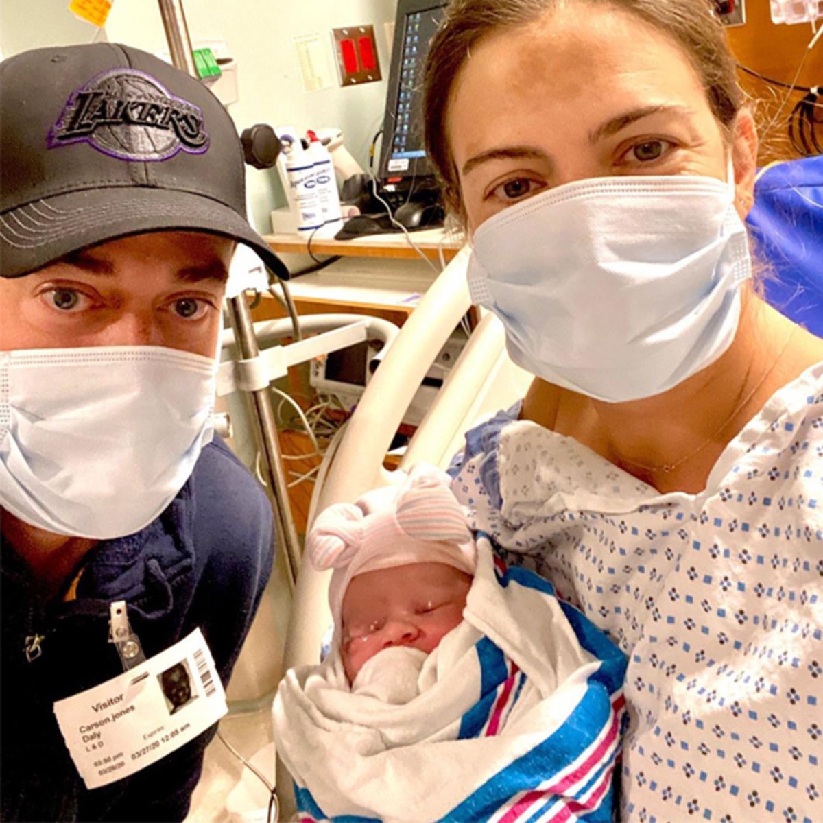 Carson Daly Introduces Baby Girl Goldie & Calls Her a "Beacon of Hope"