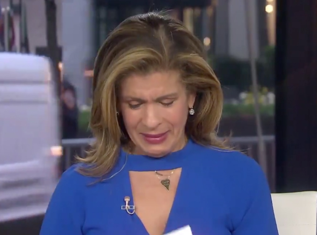 Hoda Kotb, TODAY show, crying