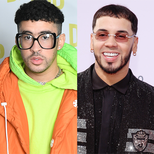 Stars join Bad Bunny and Anuel for their basketball showdown