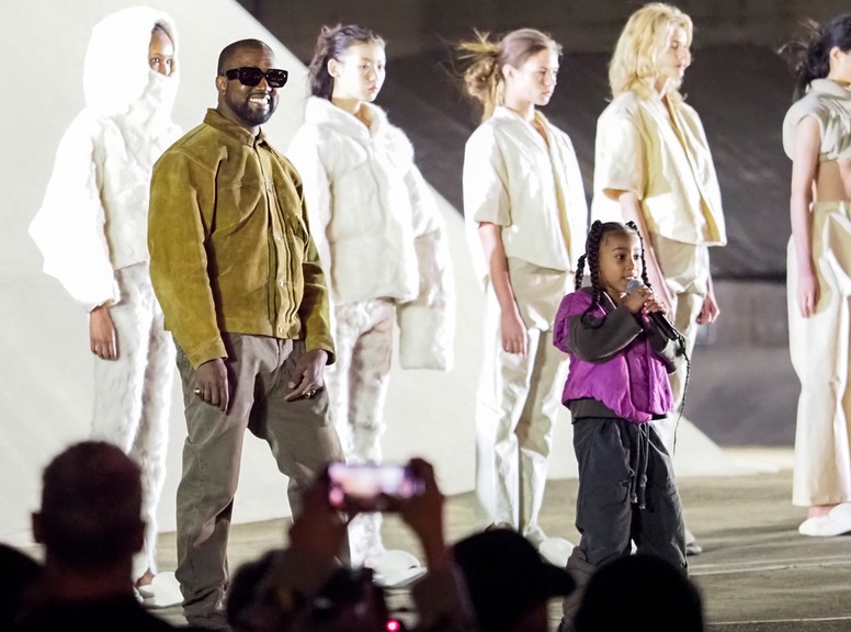 Kanye West, North West, Kardashians at Paris Fashion Week, Fashion Week Moments to Break the Internet 