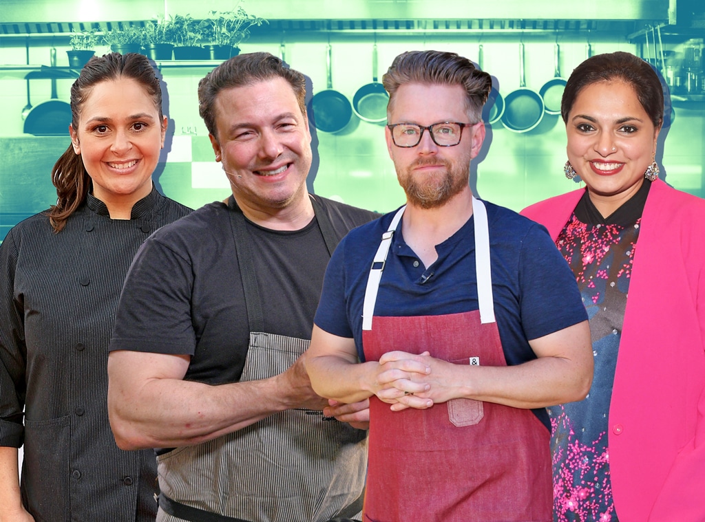 Tournament of Champions Chefs, Richard Blais, Antonia Lofaso, Maneet Chauhan, Rocco DiSpirito