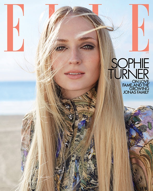 Sophie Turner, ELLE April 2020