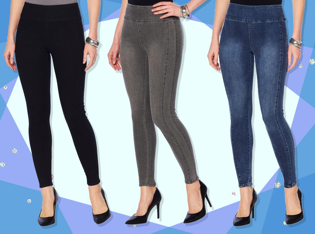 E-COMM: G by Giuliana Denim Leggings Collage