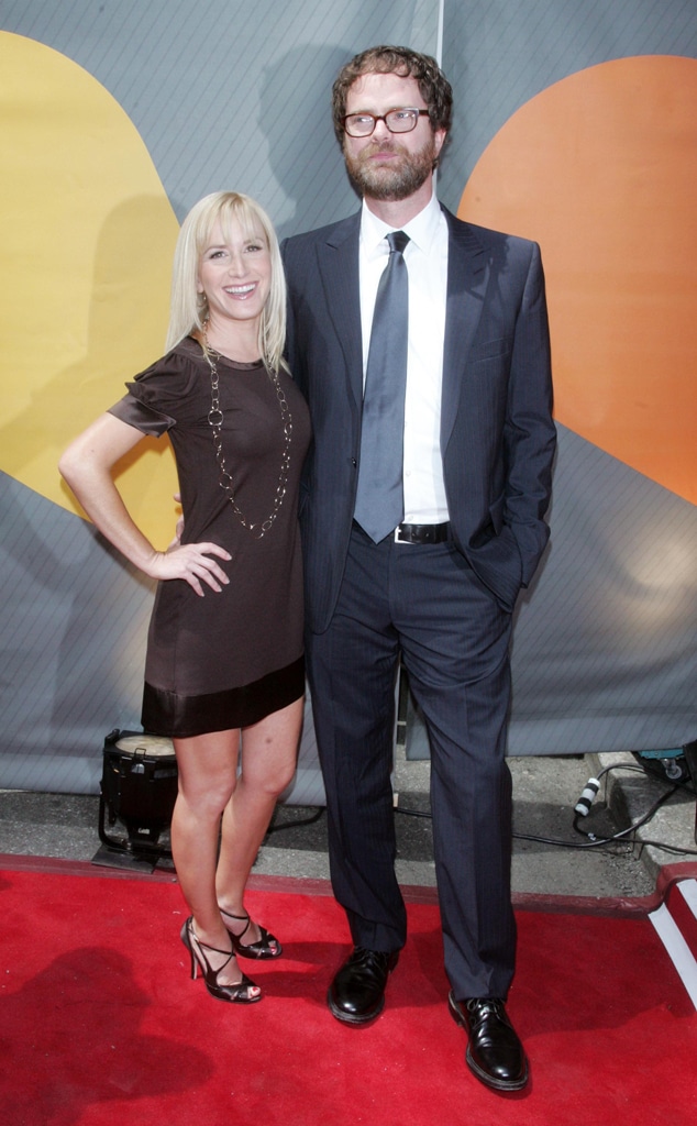 Angela Kinsey, Rainn Wilson