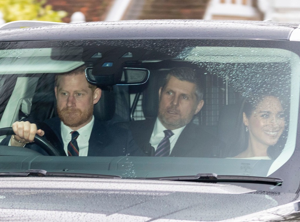 Meghan And Harry Reunite With Queen At Church Amid Royal Exit E News 