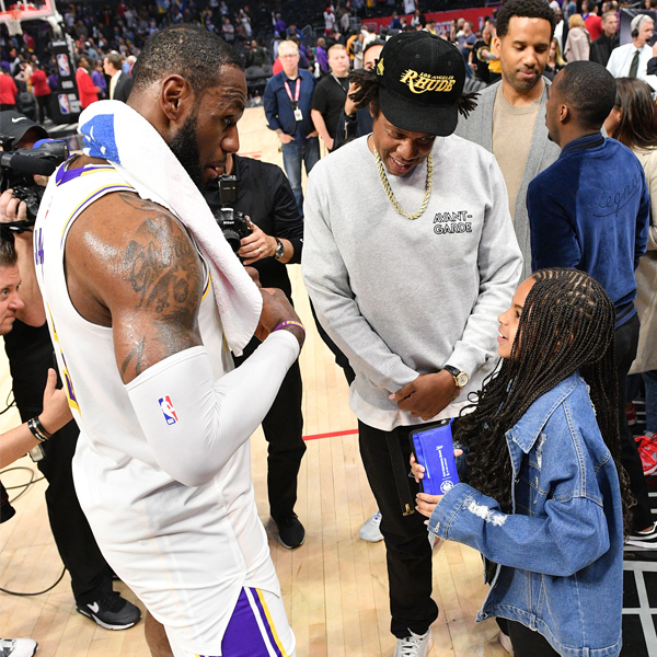 Blue Ivy brings Louis Vuitton to the NBA All-Star Game