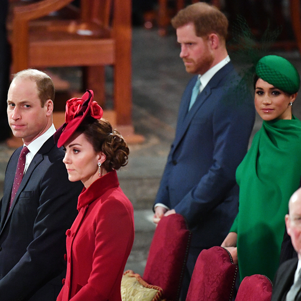 Prince William, Kate Middleton, Prince Harry, Meghan Markle, Commonwealth Day Service 2020