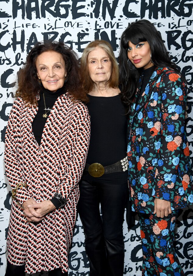 Diane Von Furstenberg, Gloria Steinem & Jameela Jamil from The Big ...