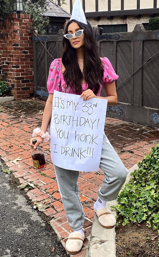 Shay Mitchell, birthday, Instagram