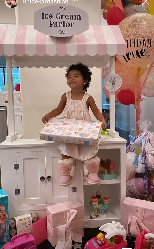 True Thompson, Birthday, 2nd, Khloe Kardashian, Instagram
