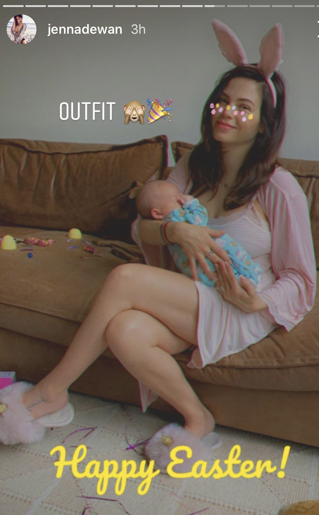 Jenna Dewan, Easter 2020