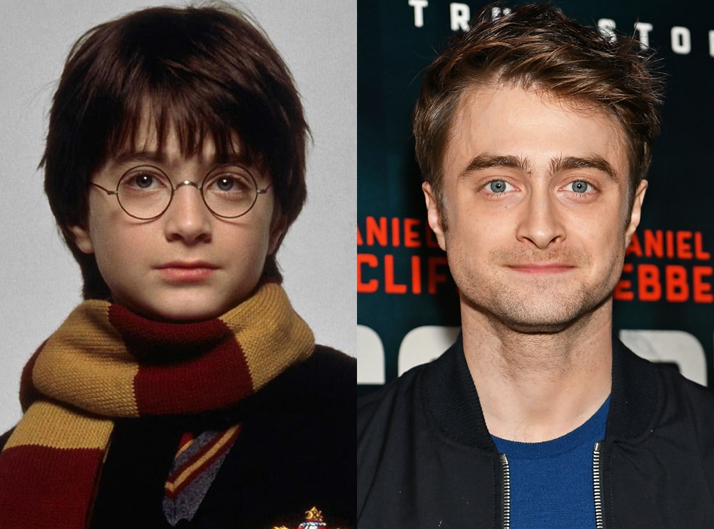 Harry Potter Then And Now