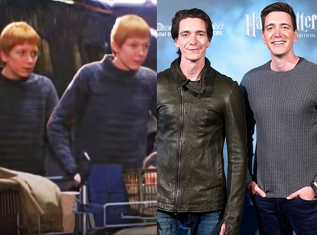 James And Oliver Phelps From Harry Potter Kid Stars Then And Now | E! News