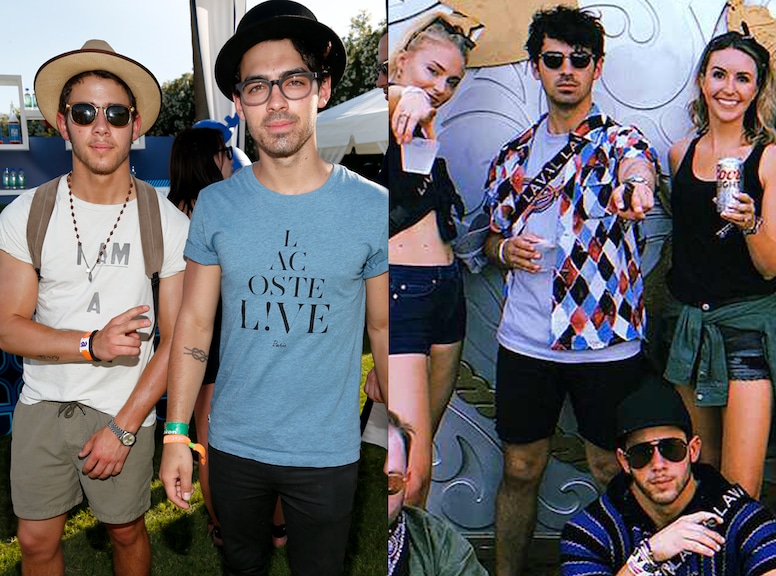 Coachella and Stagecoach Fashion, Nick Jonas, Joe Jonas