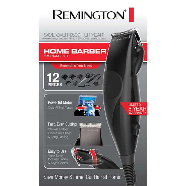 remington 12 piece haircut kit