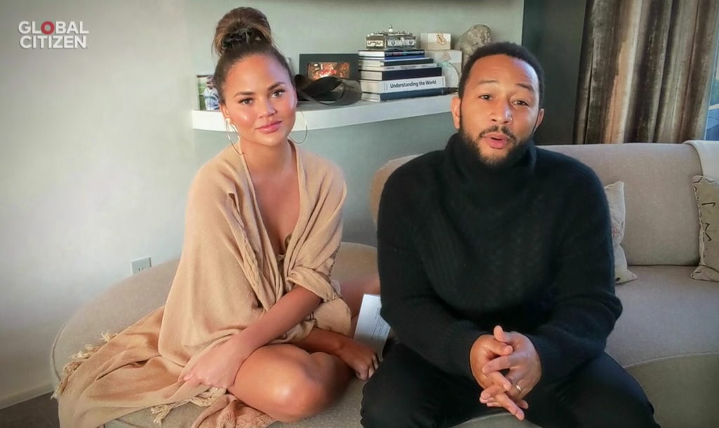 One World: Together at Home Event, John Legend, Chrissy Teigen