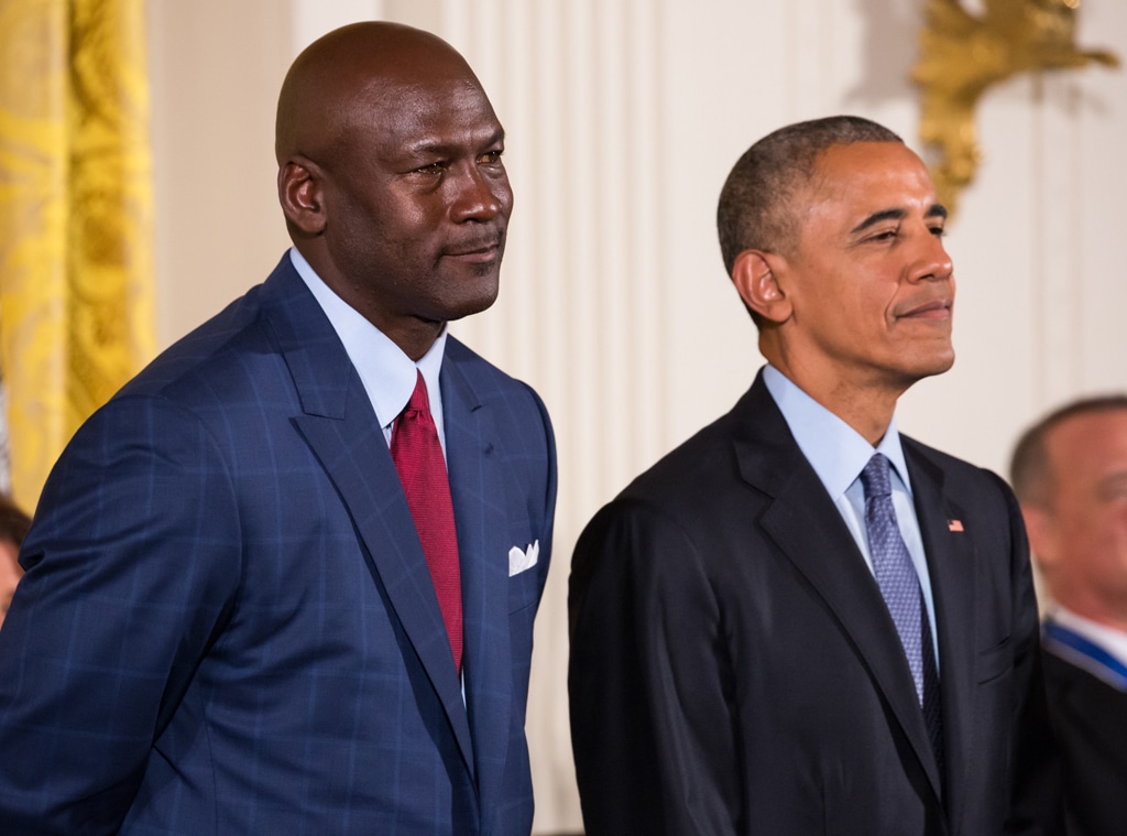 Michael Jordan, Barack Obama