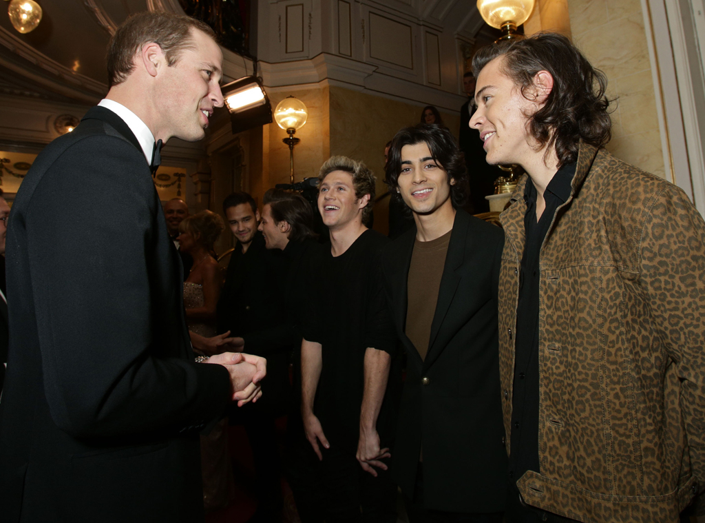 Prince William, One Direction