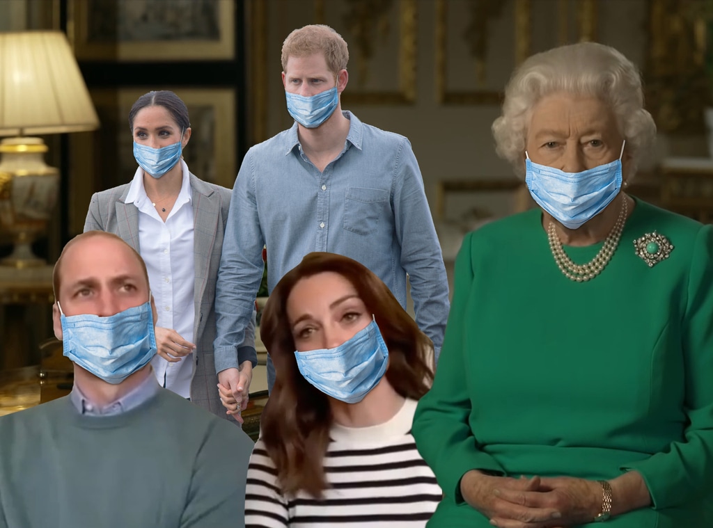 Royals, Queen Elizabeth, Kate Middleton, Prince William, Prince Harry, Meghan Markle, Pandemic
