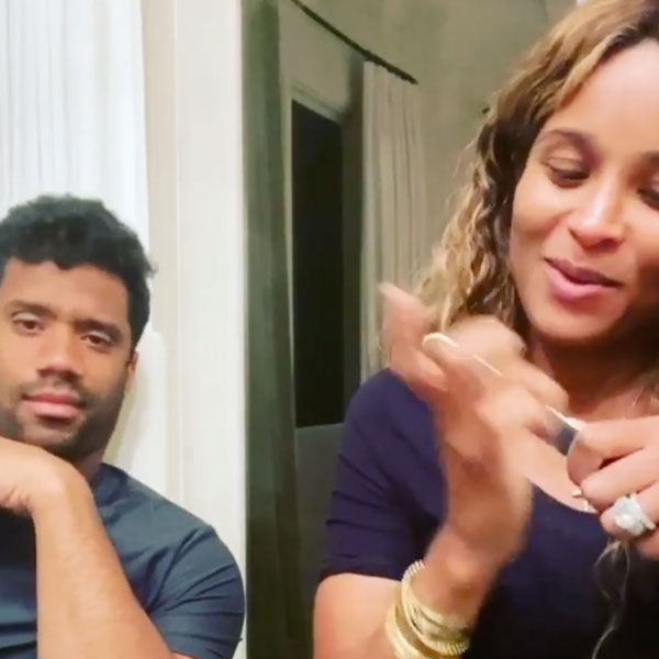 Russell Wilson’s Reaction to Ciara Doing Her Nails Is Priceless