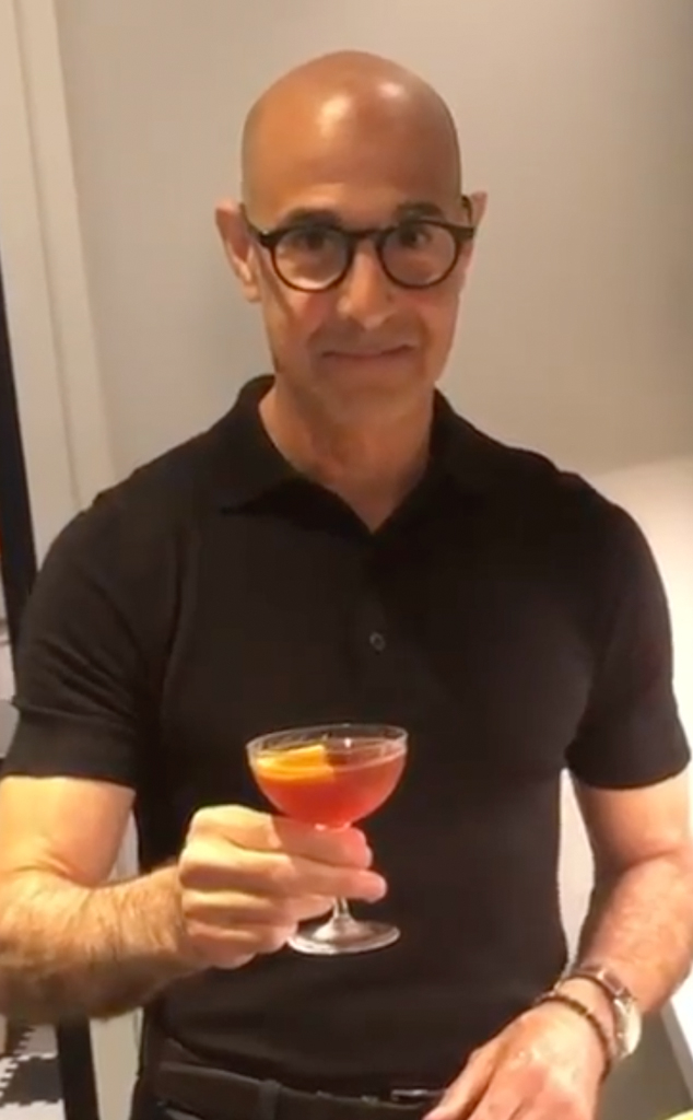 You Ll Toast To Stanley Tucci After Seeing His Viral Cocktail Tutorial