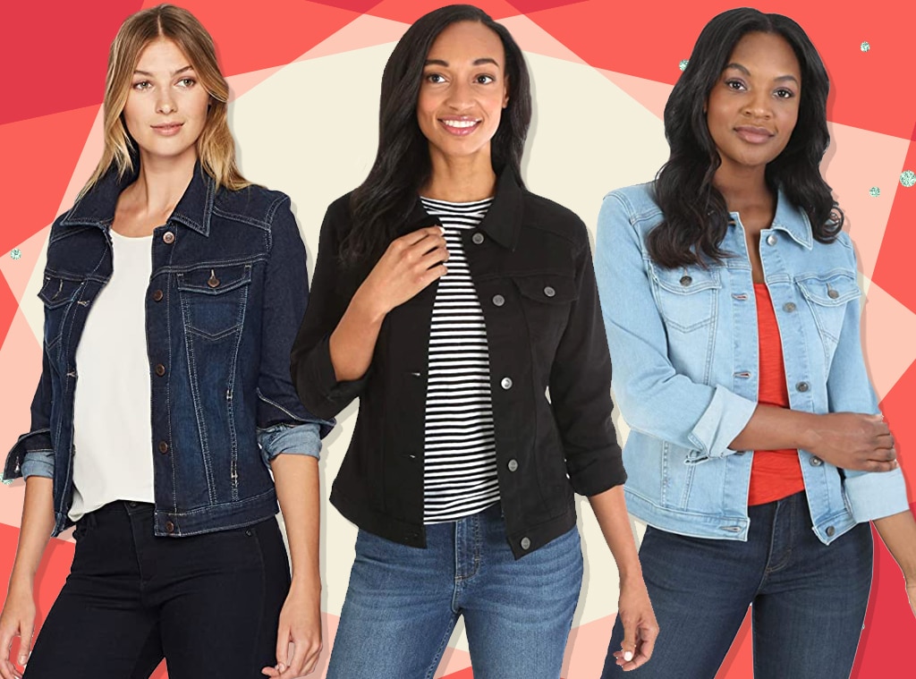 This $30 Stretch Denim Jacket Has 1,500 5-Star Amazon Reviews - E