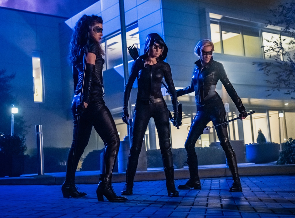 Arrow, Kat McNamara, Juliana Harkavy, Katie Cassidy