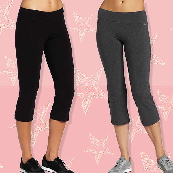 These $14 Flare Yoga Capris Have 150 5-Star  Reviews