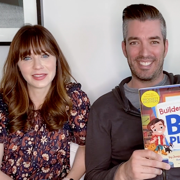 Zooey Deschanel and Boyfriend Jonathan Scott Read His Kids' Book E