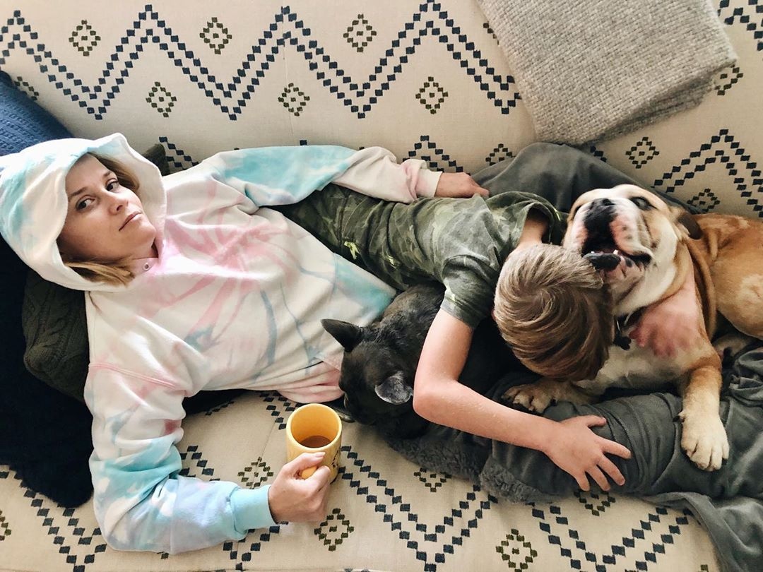 Reese Witherspoon, National Pet Day, Instagram