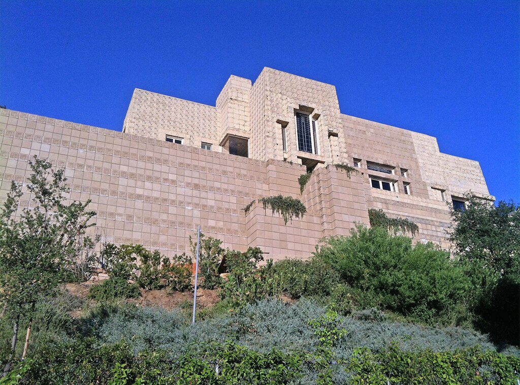 The Ennis House, Frank Lloyd Wright