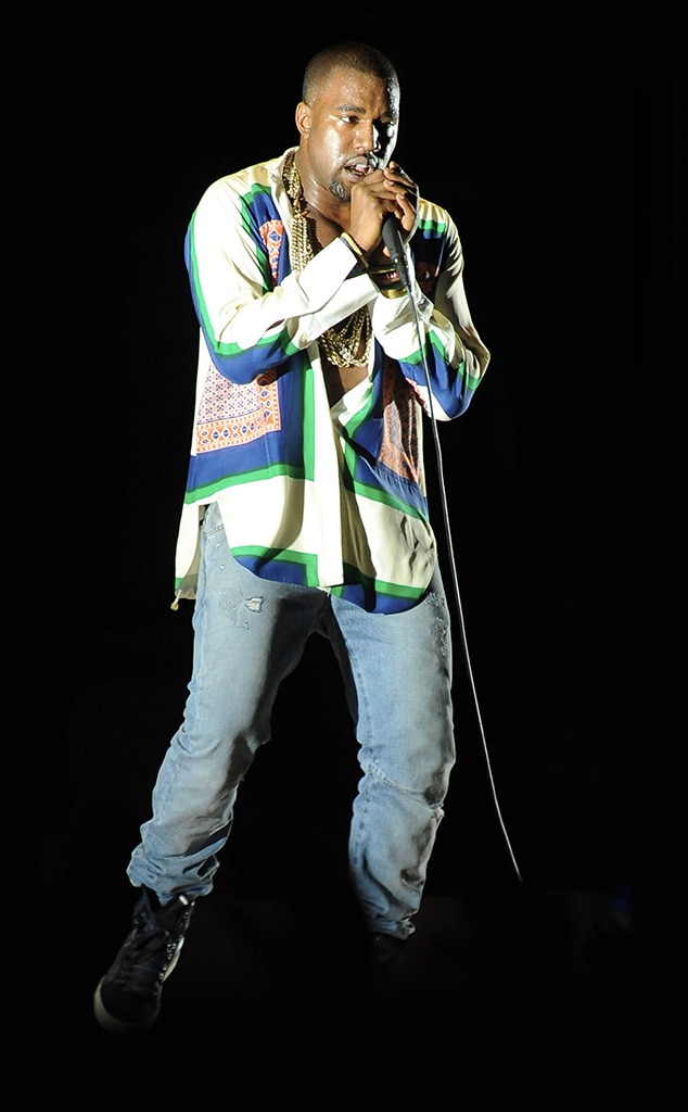 Kanye West from Best Celebrity Style Moments in Coachella History E! News