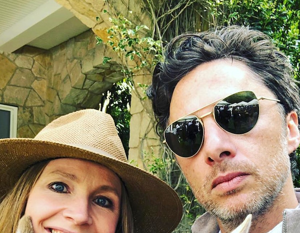 Zach Braff & Sarah Chalke from Stars Celebrate Easter and Passover ...