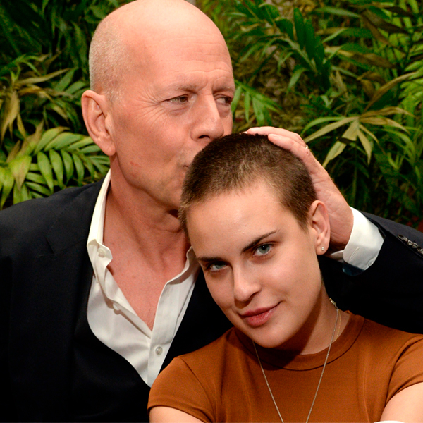 Bruce Willis Helps Shave Daughter Tallulah's Head: Watch the Video - E ...