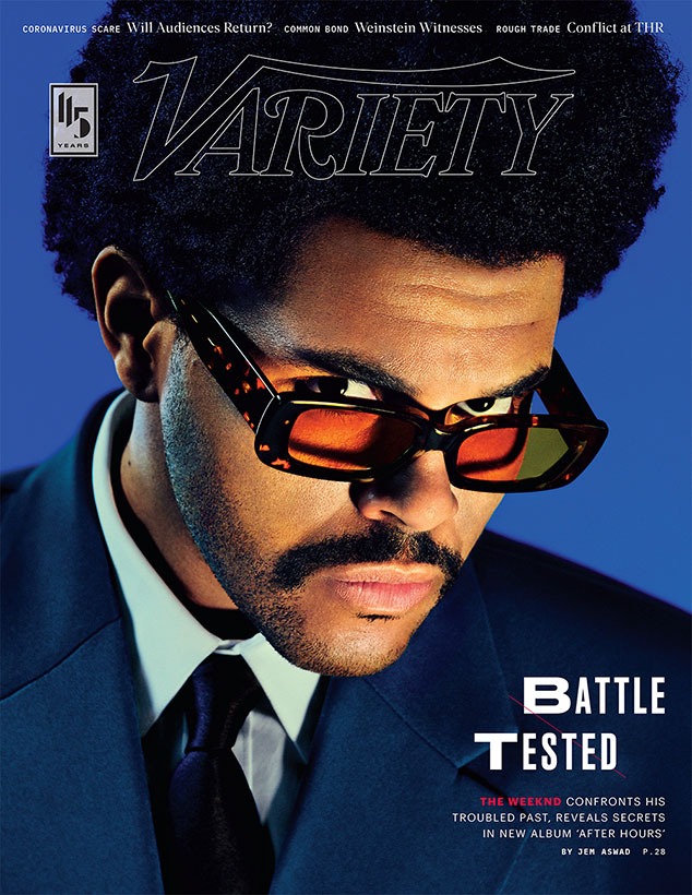 The Weeknd, Variety, April 2020