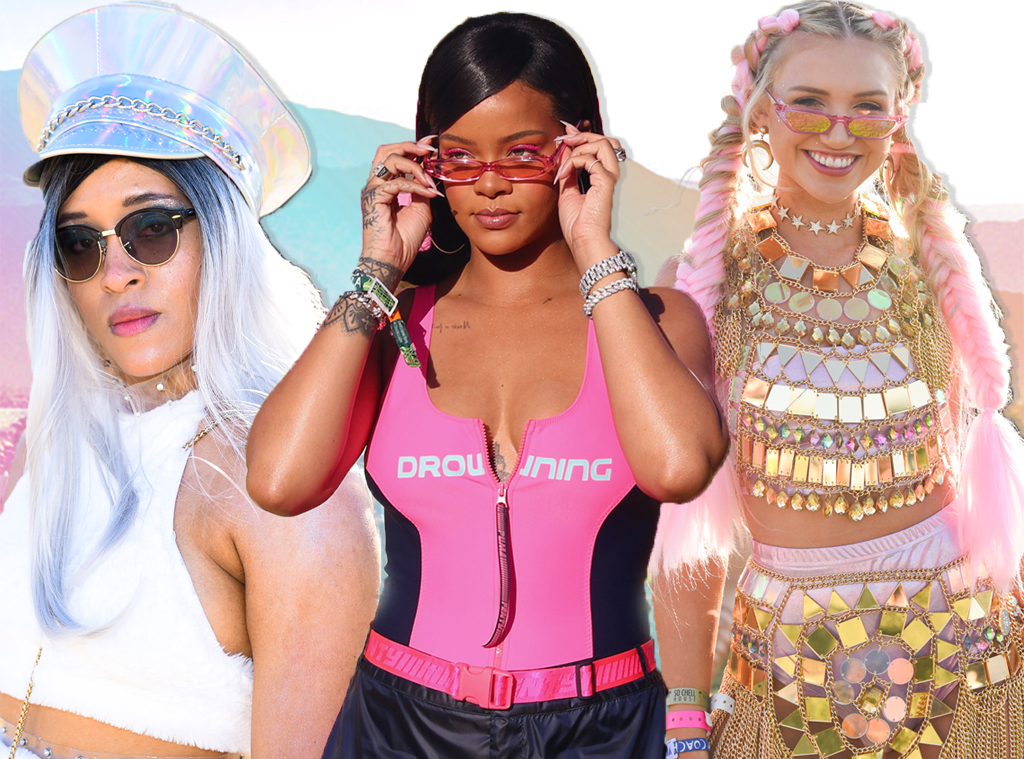 Rihanna's Eye-Catching Coachella Look