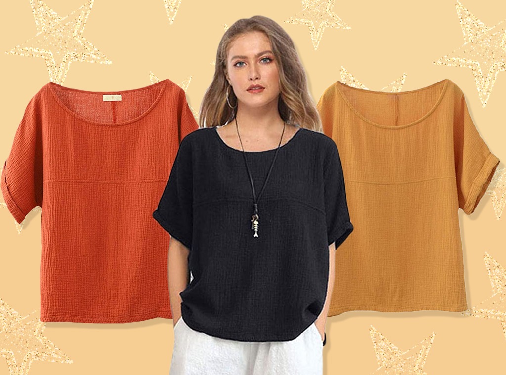 linen tops amazon