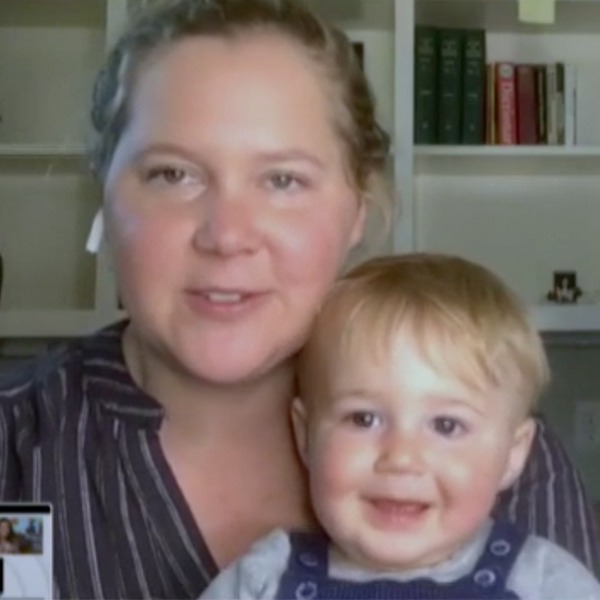 Watch Amy Schumer Apologize To Son Gene For That Name Mishap E Online