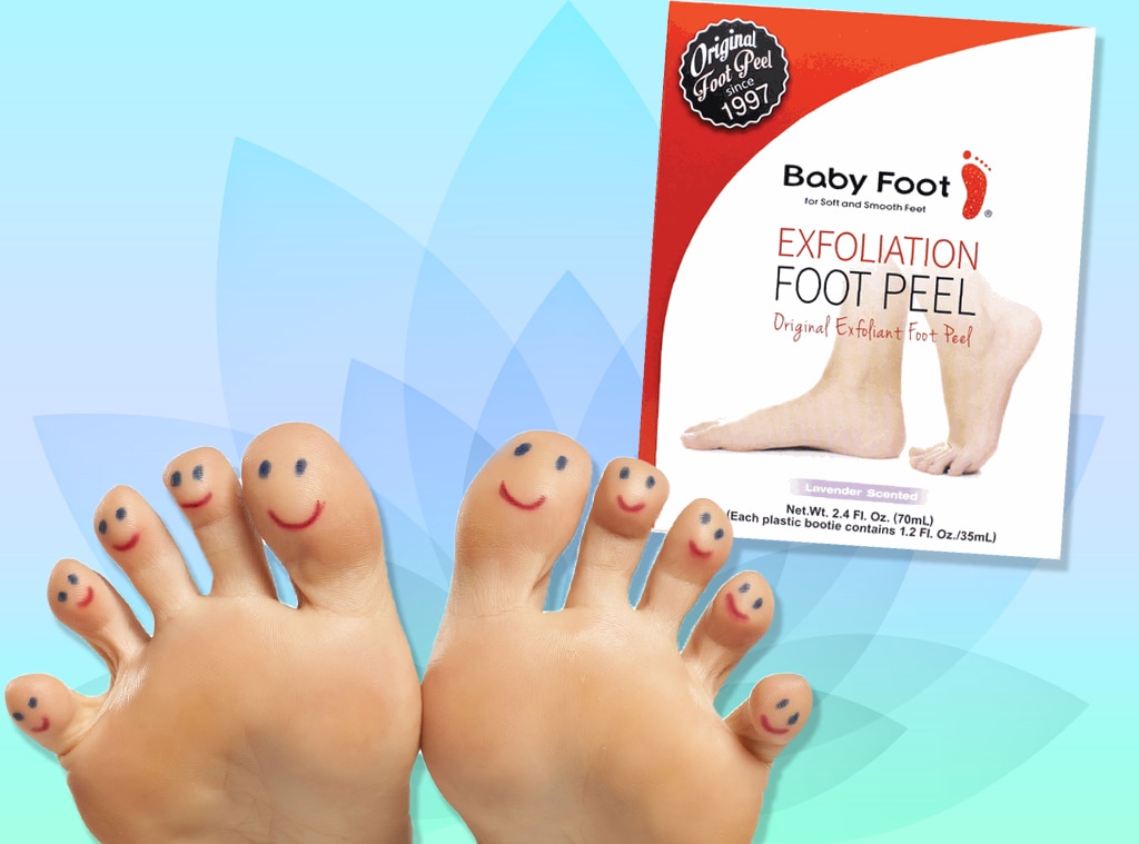 Baby foot deals exfoliant foot peel