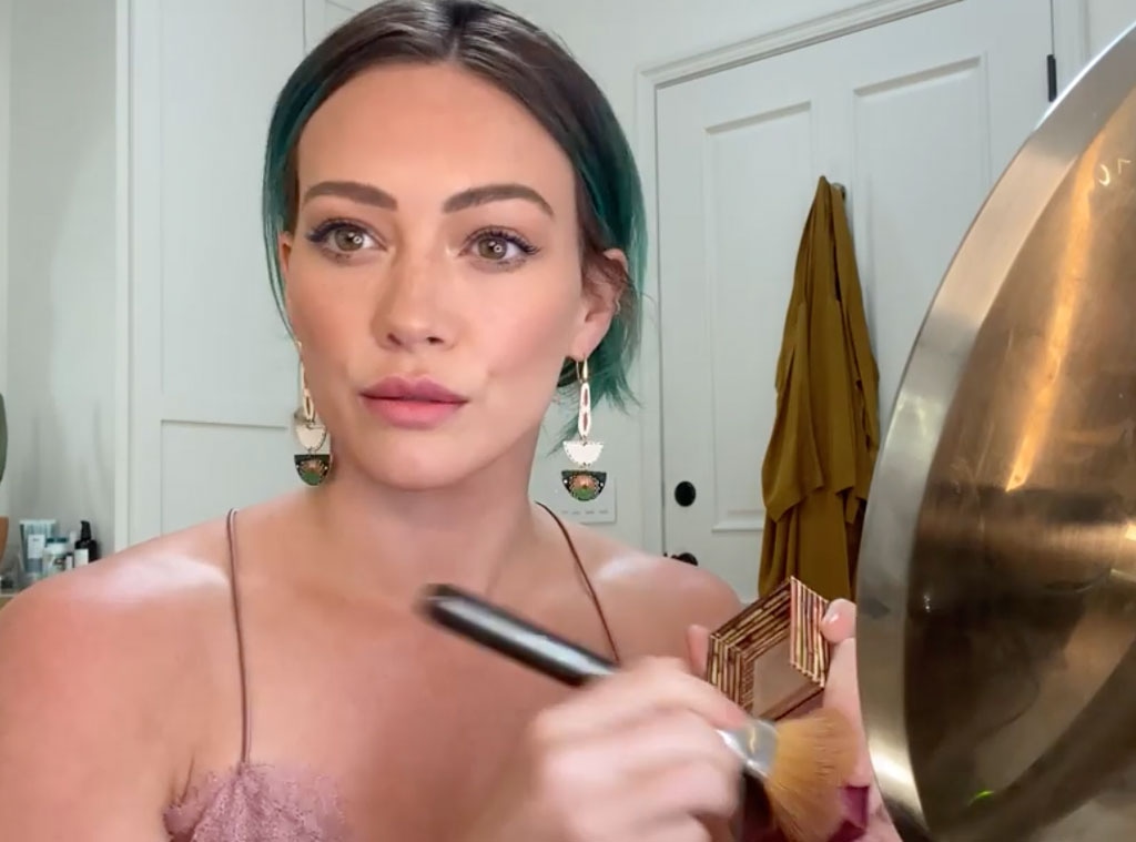 Hilary Duff's Makeup Tutorial Is Guaranteed to Make You Sparkle - E! Online