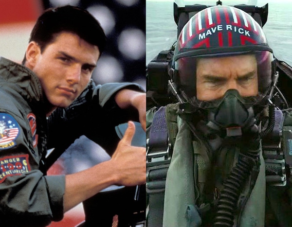 Tom Cruise from Top Gun Stars Then and Now | E! News