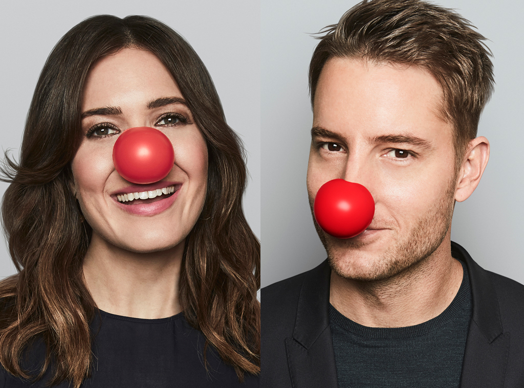 Meet Your Red Nose Day 2020 Hosts Mandy Moore Justin Hartley E Online Ca