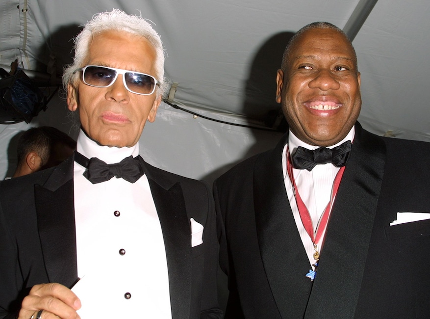 Andre, Karl Lagerfeld  - Andre Leon Talley book