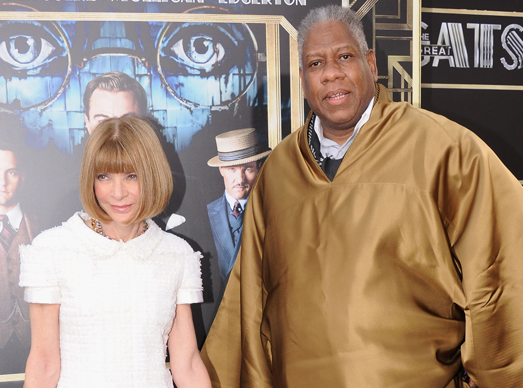 André Leon Talley and Anna Wintour made up before his death