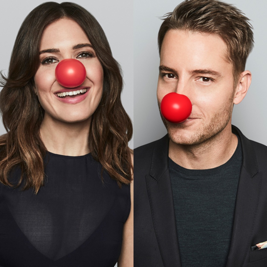 Meet Your Red Nose Day 2020 Hosts Mandy Moore Justin Hartley E Online Ca
