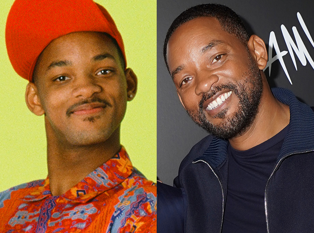 Will Smith - Fresh Prince cast then/now