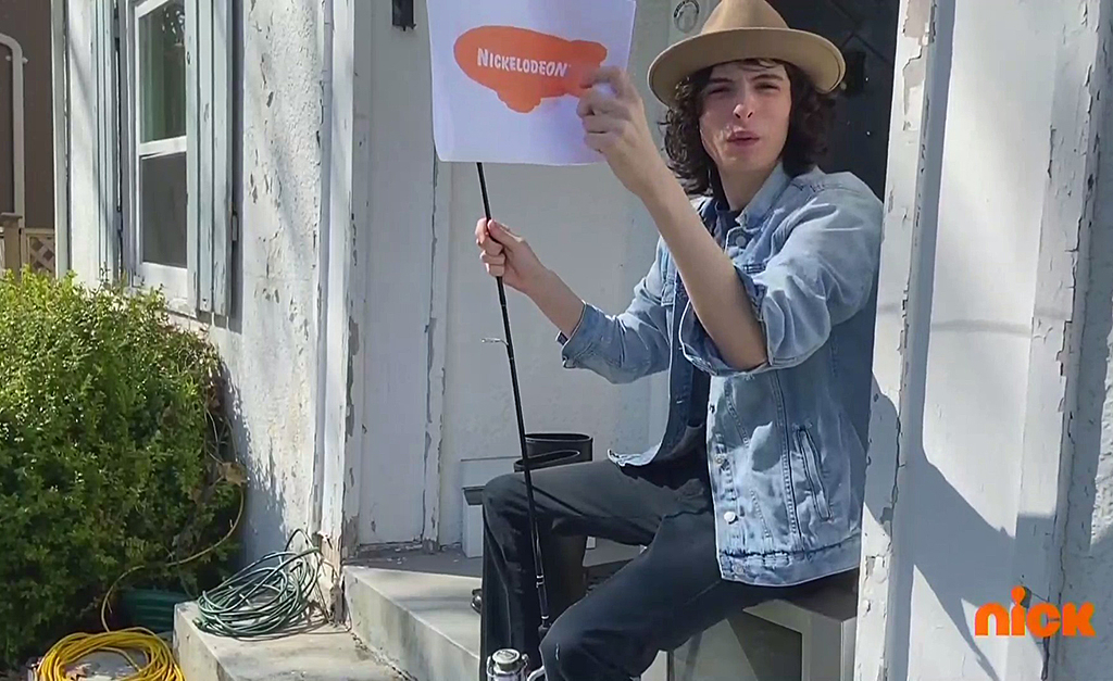 Finn Wolfhard from All the Stars at the 2020 Nickelodeon's Kids' Choice ...