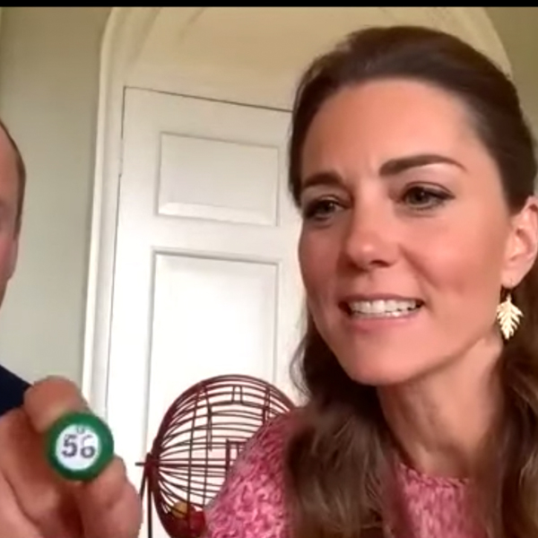 Prince William and Kate Middleton Surprise Nursing Home Bingo Players