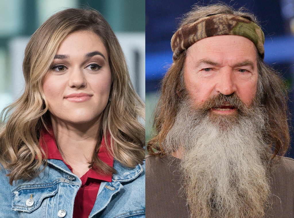 Sadie Robertson Has Sweet Reaction to Her Grandpa Phil's New Daughter