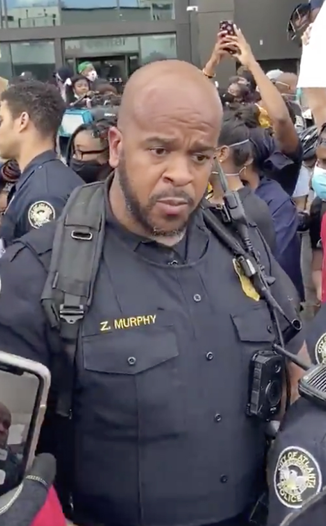 Atlanta Cop Tells Protesters They Have A Right To Be Pissed Off E Online